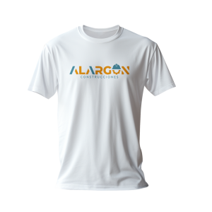 Camiseta Blanca Unisex Alargón Construcciones
